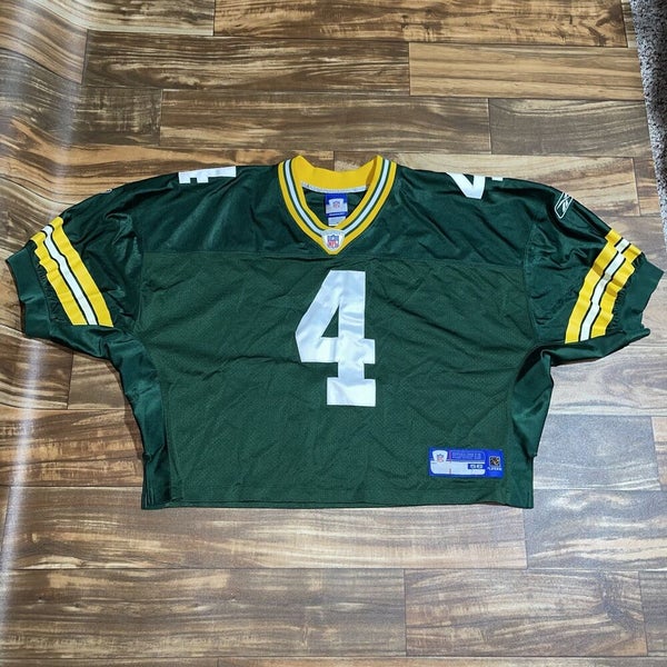 Vintage Reebok Brett Favre Green Bay Packers Jersey Mens Size 