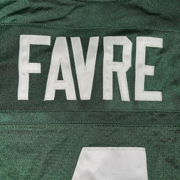 2005-06 GREEN BAY PACKERS FAVRE #4 REEBOK ON FIELD JERSEY (HOME) XXL