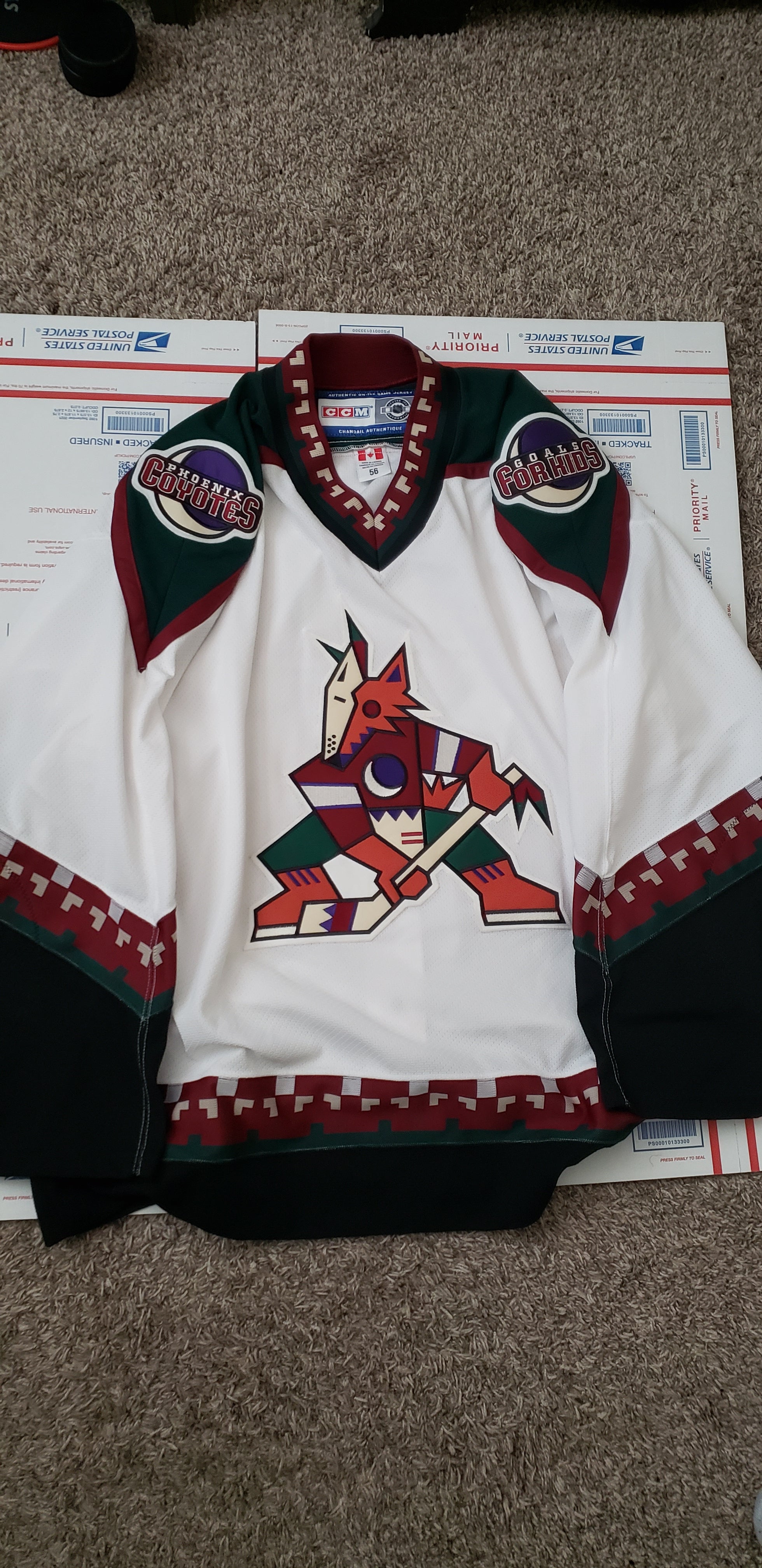 Joe Sakic Avalanche 2004 Western NHL All Star CCM Authentic 6100 Jersey -  56