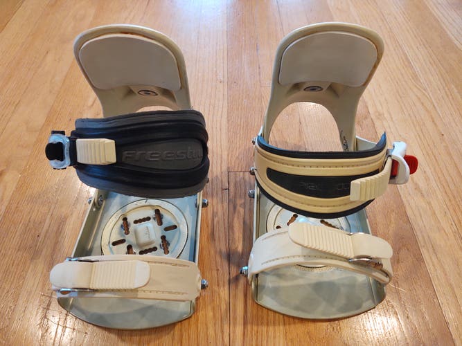 Ride Preston LS Snowboard Bindings Size Large Alloy Base