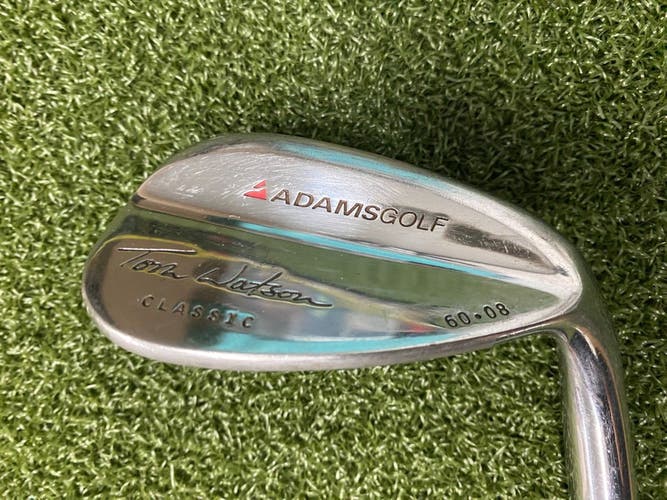 Adams Golf Tom Watson Classic Lob Wedge 60*8* / RH / Stiff Steel ~35" / jl3553
