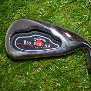 Callaway	Big Bertha Irons	6 Iron	RH	37.5"	Steel	UniFlex	New Grip