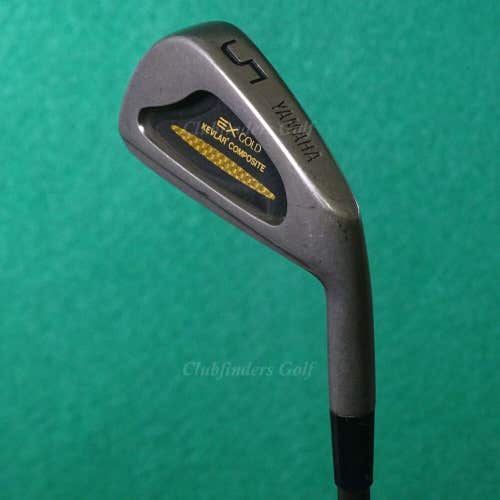 Yamaha EX Gold Composite Single 5 Iron Factory EX Graphite Regular