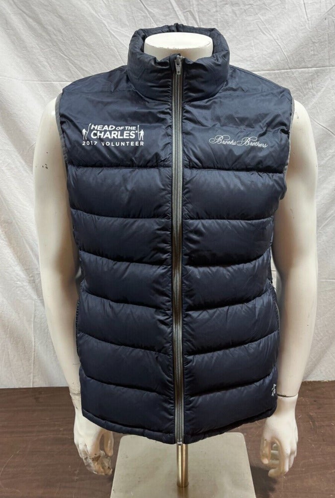 Brooks Brothers Women's Down Puffer Vest | Coral | Size Small