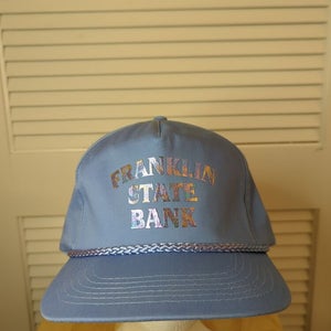 Vintage Franklin Street Bank Snapback Hat