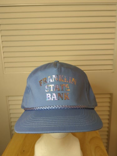 Vintage Franklin Street Bank Snapback Hat