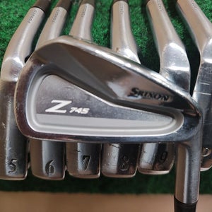 Srixon Z 745 Forged Golf Iron Set 4-PW Steel Shaft R300 Regular Flex