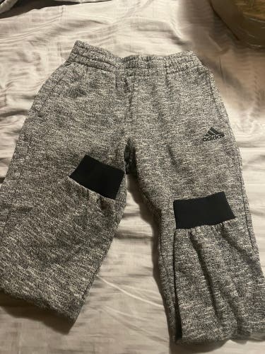 Gray Used Boys Adidas Pants