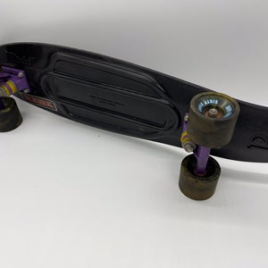 Penny Board Australia 22" Skateboard Deck Black Purple Trucks Black Wheels