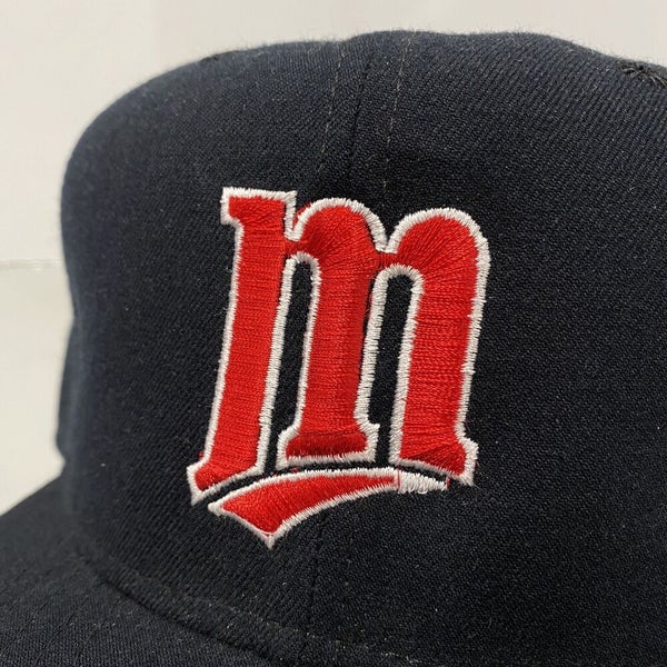 Minnesota Twins Hat Cap Snapback MLB Baseball Vintage 90s New Era USA Retro  M