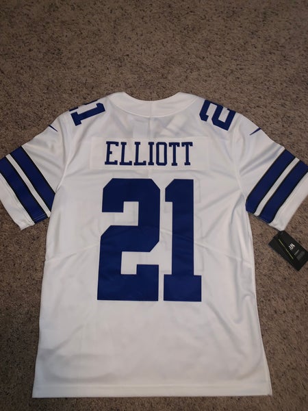 NFL Dallas Cowboys (Ezekiel Elliott) Men's Game Football Jersey