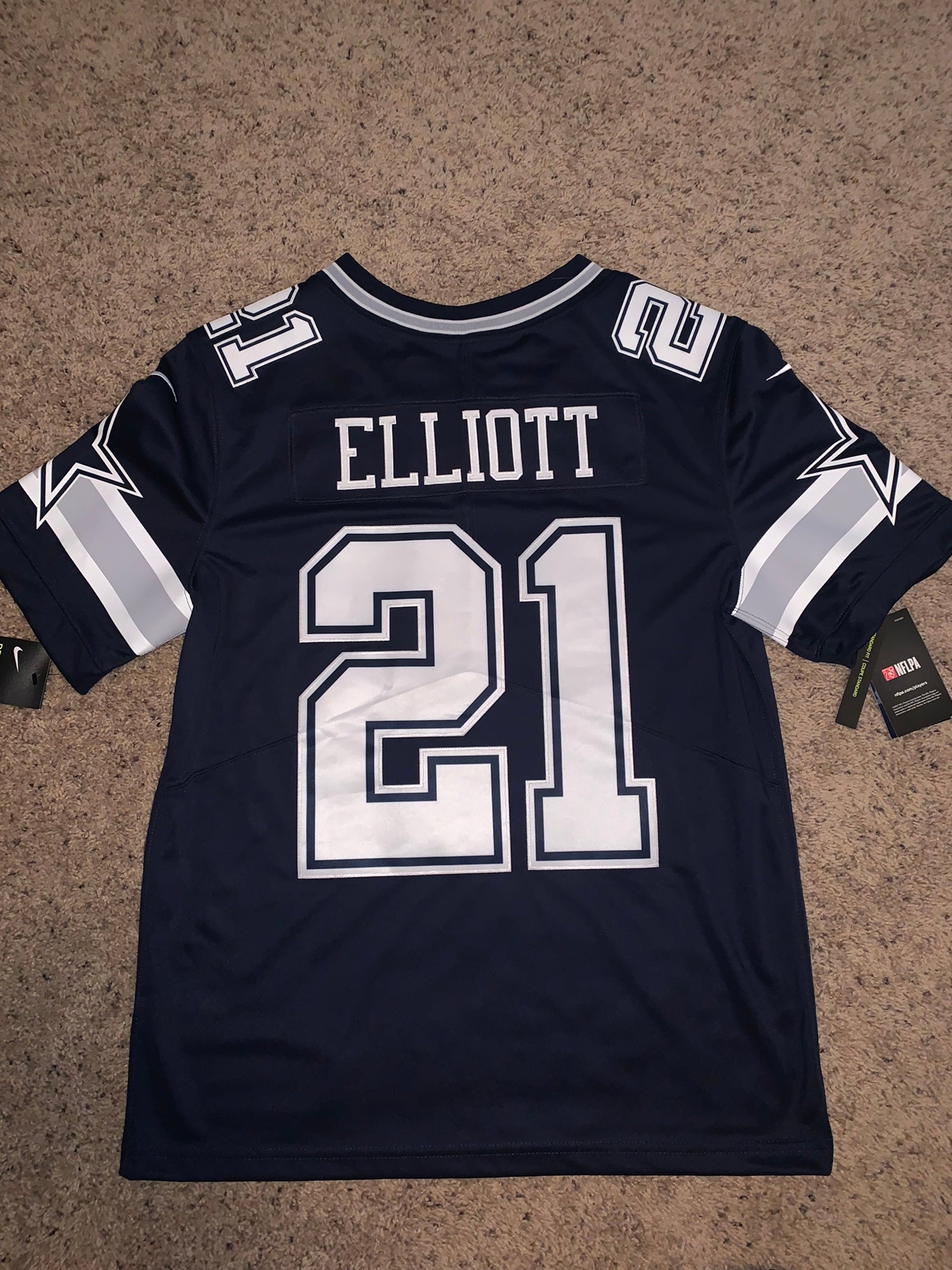 Ezekiel Elliott Vapor Limited Jersey Nike Jersey Throwback TB / 3XL