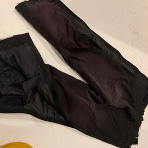 Phoenix Youth 12 Ski Race Pants Pant Full Zip Black