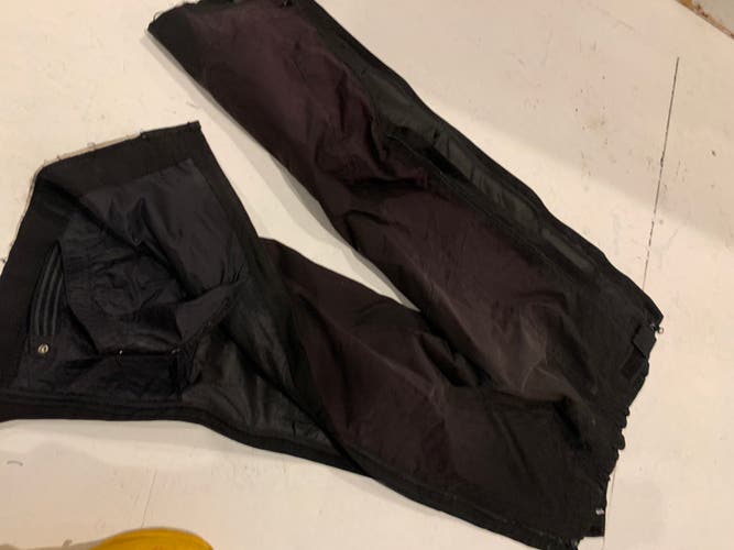 Phoenix Youth 12 Ski Race Pants Pant Full Zip Black