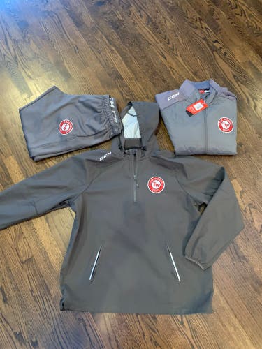 2 pcs Bundle - CCM Quilted Jacket Size XL, CCM Anorak Jacket Size XL.