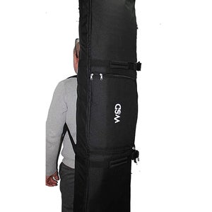 Wheelie Bag ski Snowboard padded Bag  Heavy Duty Travel Bag with Wheels backpack straps 140cm New