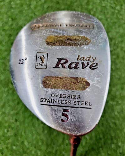 Square Two Lady Rave Oversize 5 Wood 22*  / RH / Ladies Graphite ~41.5" / jd5702