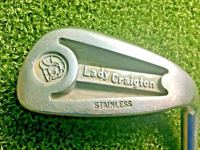 RAM Lady Craigton Stainless Pitching Wedge /  RH  / Ladies Steel ~33.5" / mm0896
