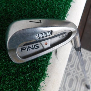 Ping S58 7-Iron Orange Dot w/ True Temper Stiff Flex Shaft