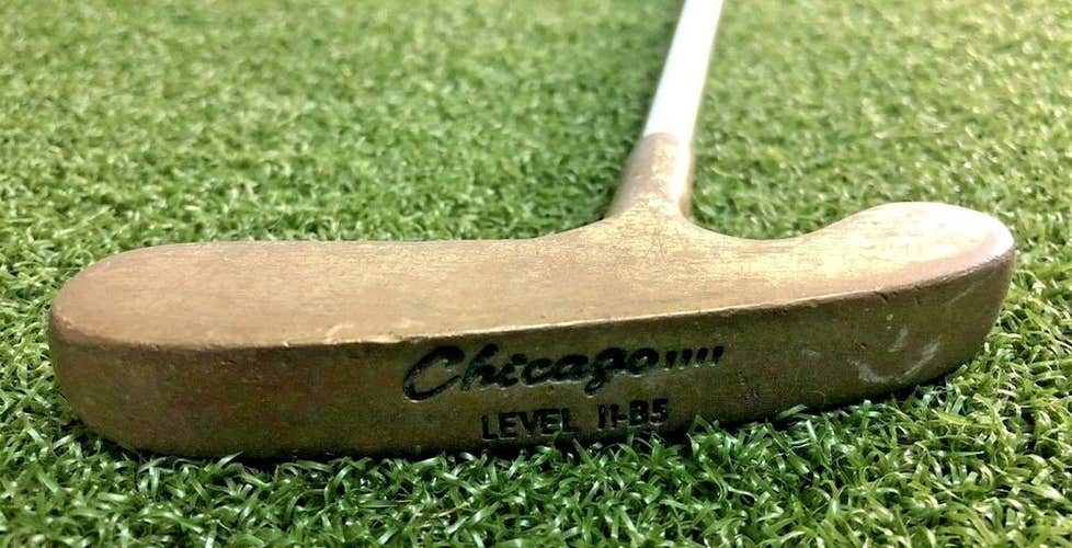 Chicago Level II-B5 2 Way Brass Putter / 35" / RH / Stepless Steel / sa6860