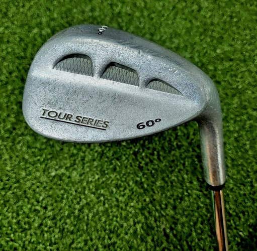 Tour Series Lob Wedge 60*  /  RH  /  TT Stiff Steel ~36"  /  NEW GRIP  /  jd3242