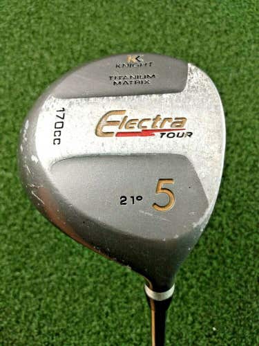 Knight Golf Electra Tour 170cc 5 Wood 21* / RH / Regular Steel ~41" / gw3907