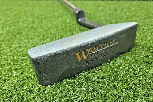 Warrior Custom Golf Signature Series Blade Putter /  RH  /  Steel ~34"  / jd1519