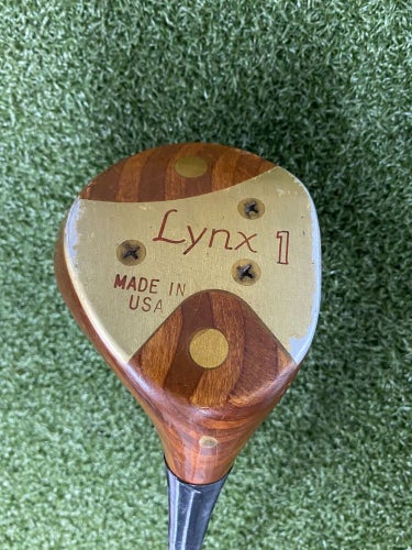 Lynx 1 Wood Laminate Driver / RH / Regular Steel ~44" / Vintage / sk7508