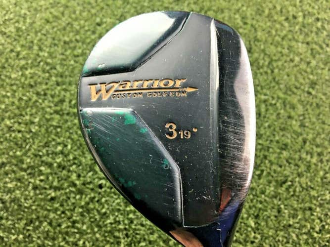 Warrior Golf Black 3 Hybrid 19* / RH / Tour 3.1 Regular Graphite ~39.5" / mm9567