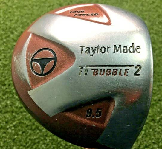 TaylorMade Burner Ti Driver 9.5*  RH /  S-90 Plus Stiff Bubble Graphite / mm7001