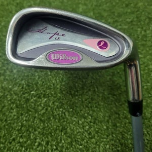Wilson Hope LX Pitching Wedge / RH / Ladies Graphite ~35.25" / Good Grip /jd3561