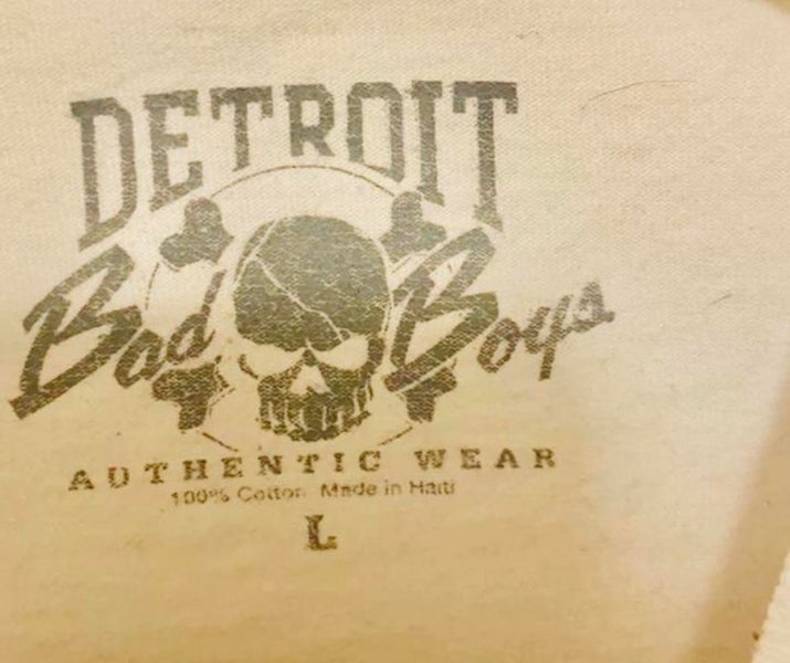 Detroit Bad Boys Authentic Men's T-Shirt by Vintage Detroit Collection