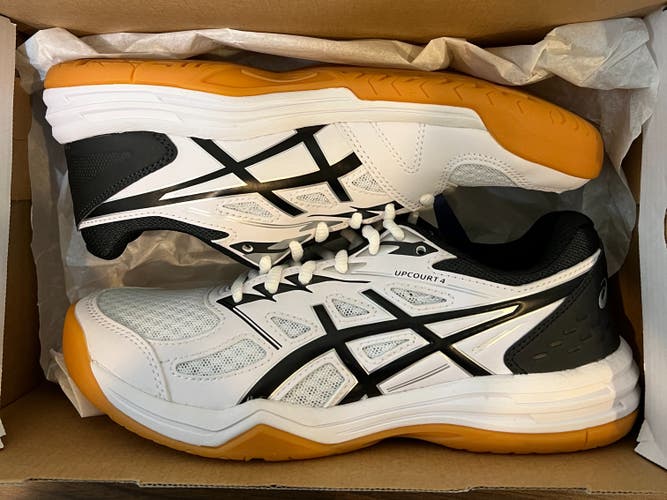 New Ascis Womens Upcourt 4 Volleyball Shoe -- Womens Size 7