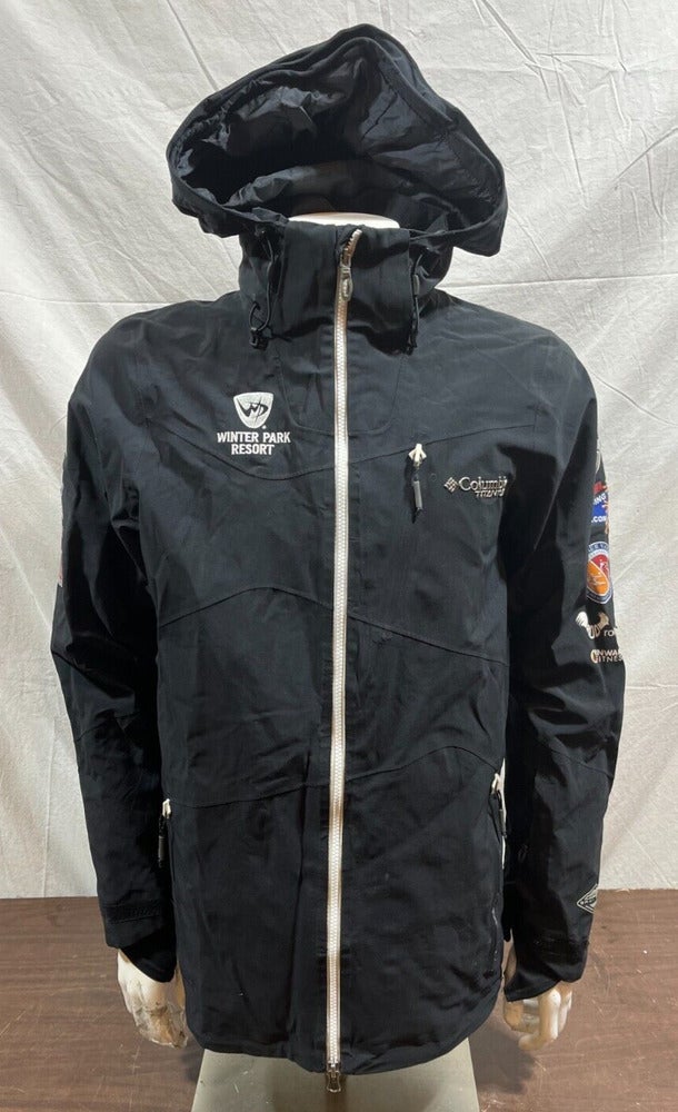 Columbia Omni-Heat Jacket Men's Navy Blue Insulated Outdoors