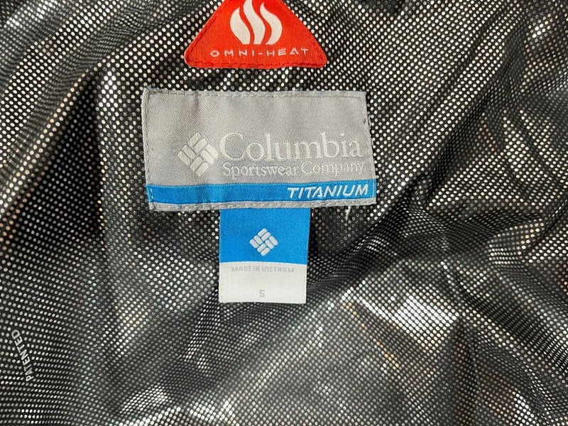 Columbia Titanium Winter Park Competition Center Omni Tech Jacket Men's  Small