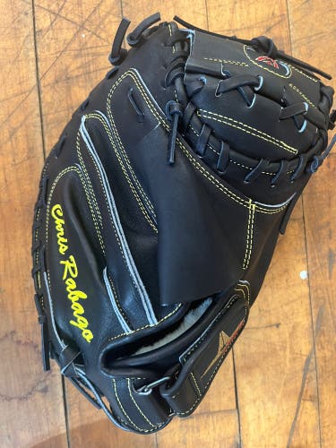 New All-Star Right Hand Throw 34" CM3000MBK Catcher's Glove Chris Rabago