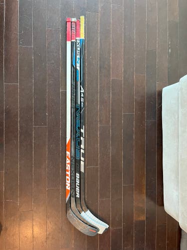 4 USED HOCKEY STICKS FOR $80 Total!!!