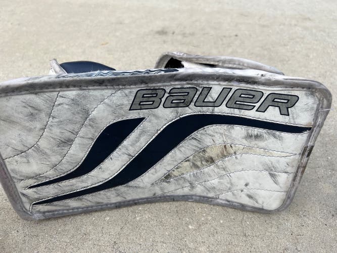 Hockey goalie blocker