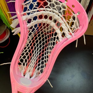 NEW BCA-Themed Lacrosse head CUSTOM Strung with Limited Edition ECD Hero mesh