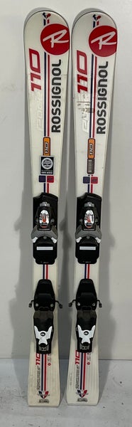 Kid's Used Rossignol 110cm Edge Skis With Rossignol Comp J 4.5 Bindings (SY1232)