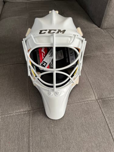New CCM Axis Pro Goalie Mask with Cat Eye Cage