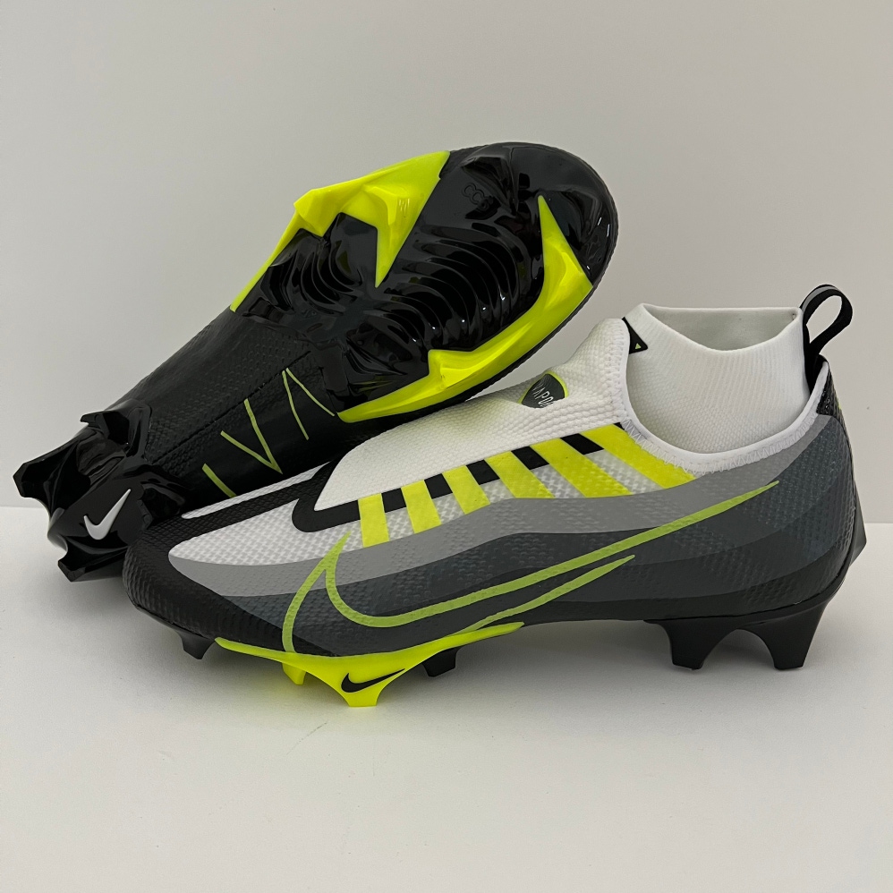 (Size 7.5) Nike Vapor Edge Pro 360 'Black Dark Smoke Grey' Lacrosse/Football Cleats