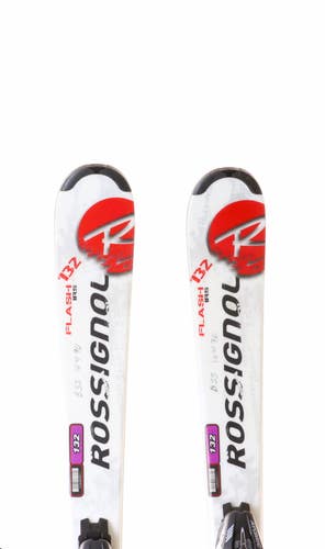 Used 2012 Rossignol Flash I.R.S. Demo Ski with Bindings Size 132 (Option 221120)
