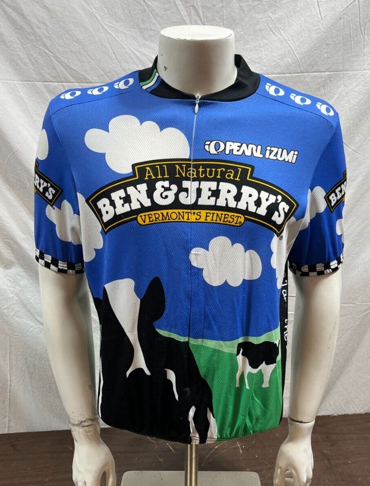 Vintage Louis garneau cycle jersey half zip with 3 - Depop