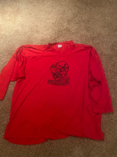 Red Used XXL CCM Jersey