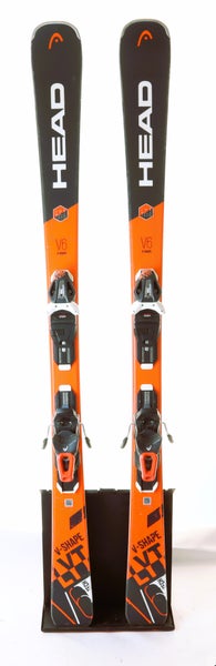 Used 2018 Head V-Shape LYT V-6 Demo Ski with Bindings Size 156 (Option  221148)