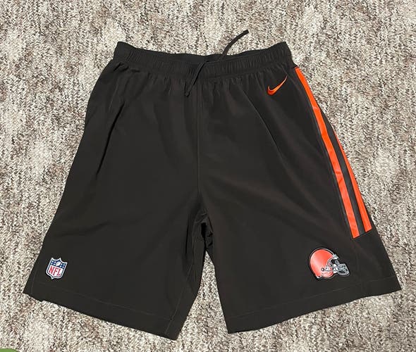 Cleveland Browns Pro Stock Practice/Training Camp Shorts Sz XL