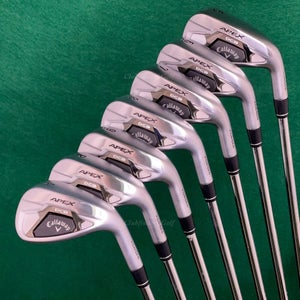 Callaway Apex DCB Forged 5-AW Iron Set Elevate MPH 85 Steel Regular