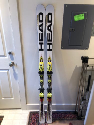 Head World Cup Rebels i.Speed Skis With Bindings 175cm