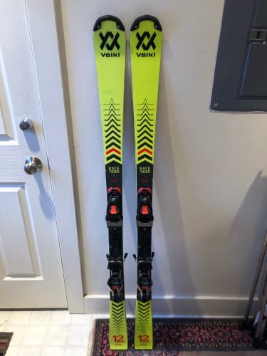 2021 Volkl Racetiger SL Skis With Marker Race 10 Bindings 150cm